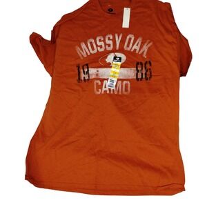 Mossy Oak Camo Graphic T-Shirt Short‎ Sleeve Crew Neck Mens XL